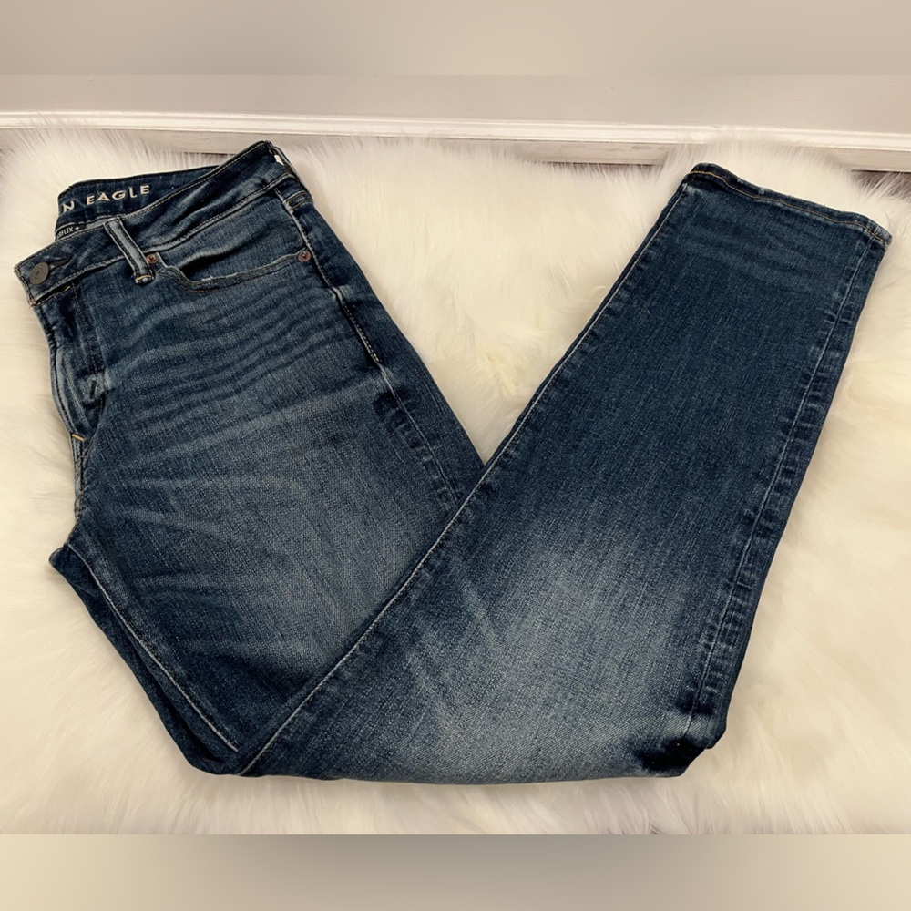 6/$32🛍️  American Eagle | Men’s Ne(x)t Level Airflex Slim Straight Jean, 30x32
